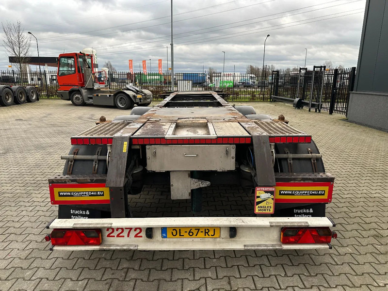 Burg 20FT ADR (EX/II, EX/III, FL, AT) Chassis, Empty weight : 3.690kg, SAF INTRADISC, 2x Liftaxle, NL-chassis - Container transporter/ Swap body semi-trailer: picture 4 Burg 20FT ADR (EX/II, EX/III, FL, AT) Chassis, Empty weight : 3.690kg, SAF INTRADISC, 2x Liftaxle, NL-chassis - Container transporter/ Swap body semi-trailer: picture 4