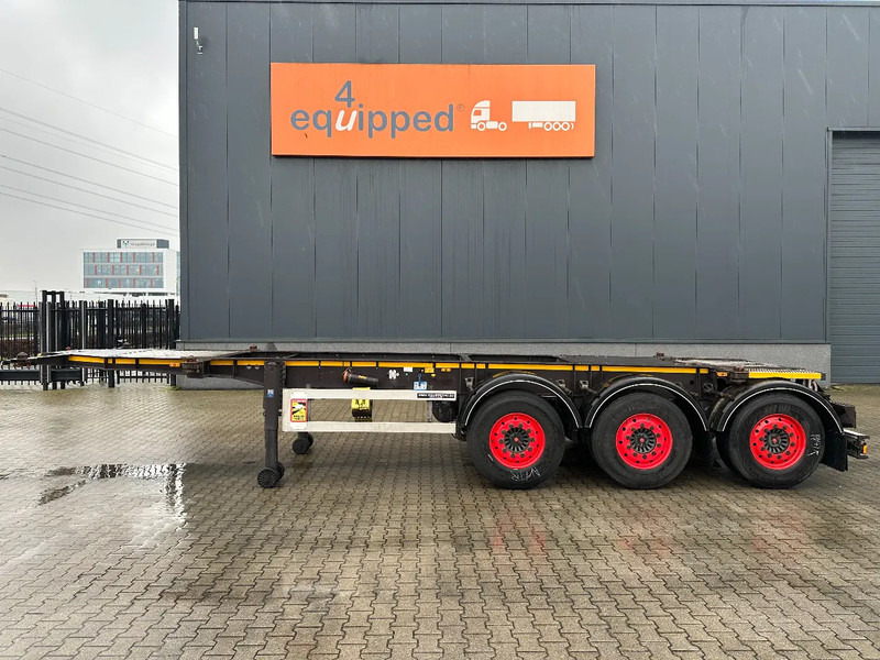 Burg 20FT ADR (EX/II, EX/III, FL, AT), Leergewicht: 3.690kg, SAF INTRADISC, 2x Liftachse, ALCOA, NL-Chassis, APK/ADR: 02-2026 - Container transporter/ Swap body semi-trailer: picture 2 Burg 20FT ADR (EX/II, EX/III, FL, AT), Leergewicht: 3.690kg, SAF INTRADISC, 2x Liftachse, ALCOA, NL-Chassis, APK/ADR: 02-2026 - Container transporter/ Swap body semi-trailer: picture 2
