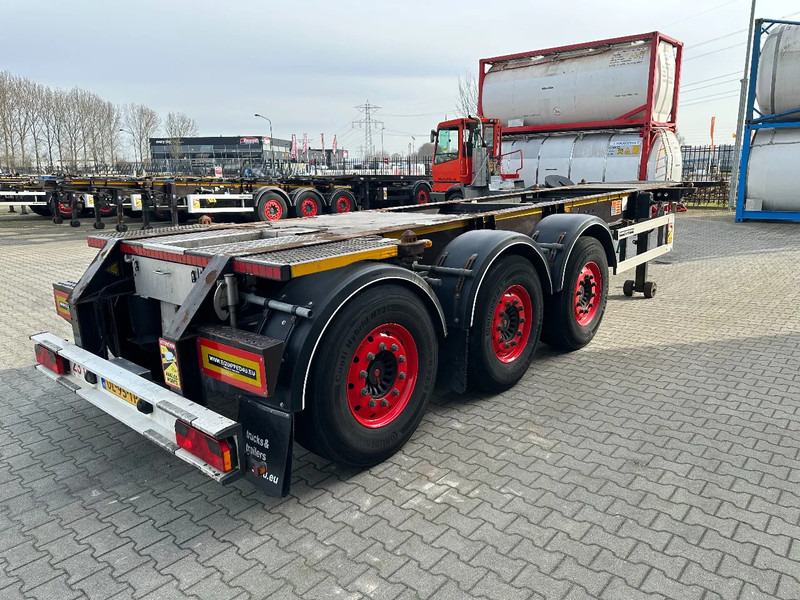 Burg 20FT ADR (EX/II, EX/III, FL, AT), Leergewicht : 3.690kg, SAF INTRADISC, 2x Liftachse, NL-Chassis, 75% Reifen - Container transporter/ Swap body semi-trailer: picture 4 Burg 20FT ADR (EX/II, EX/III, FL, AT), Leergewicht : 3.690kg, SAF INTRADISC, 2x Liftachse, NL-Chassis, 75% Reifen - Container transporter/ Swap body semi-trailer: picture 4