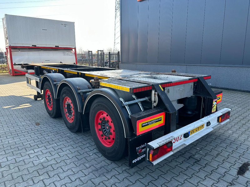 Burg 20FT ADR (EX/II, EX/III, FL, AT), empty weight: 3.690kg, SAF INTRADISC, 2x liftaxle, ALCOA, NL-Chassis, APK/ADR: 07-2025 - Container transporter/ Swap body semi-trailer: picture 3 Burg 20FT ADR (EX/II, EX/III, FL, AT), empty weight: 3.690kg, SAF INTRADISC, 2x liftaxle, ALCOA, NL-Chassis, APK/ADR: 07-2025 - Container transporter/ Swap body semi-trailer: picture 3
