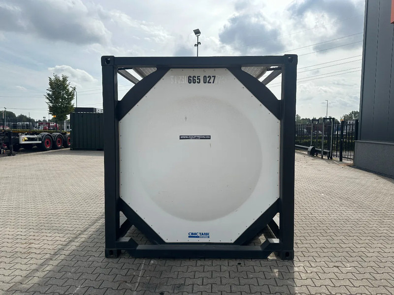 CIMC 20FT ISO / 25.020L-1-COMP. / L4BN / UN Portable / T11 / test: 10-2027 - Storage tank: picture 5 CIMC 20FT ISO / 25.020L-1-COMP. / L4BN / UN Portable / T11 / test: 10-2027 - Storage tank: picture 5
