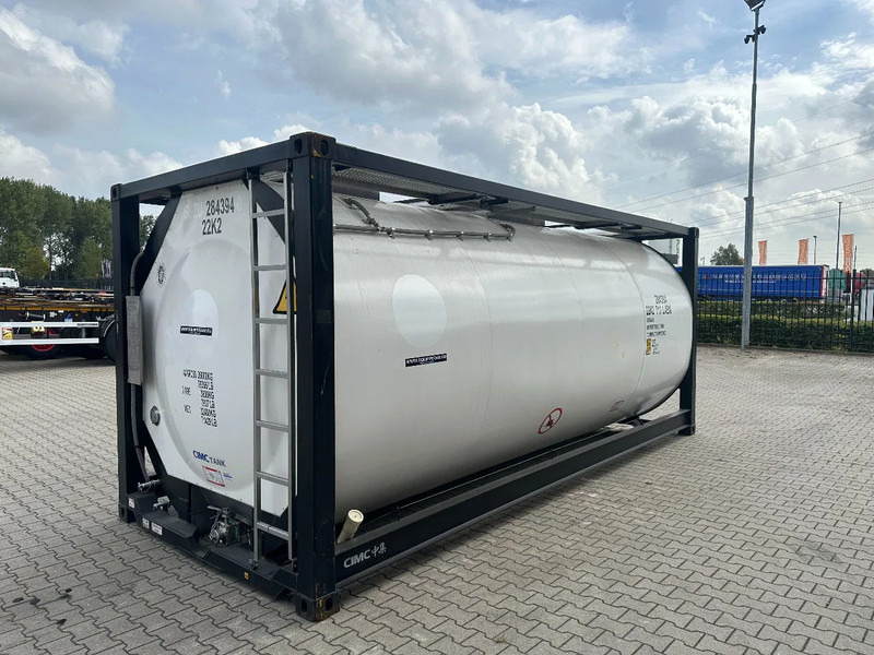 CIMC 20FT ISO / 25.030L - 1 comp. / L4BN / UN Portable / T11 / test: 10 -2026 - Tank container: picture 4 CIMC 20FT ISO / 25.030L - 1 comp. / L4BN / UN Portable / T11 / test: 10 -2026 - Tank container: picture 4