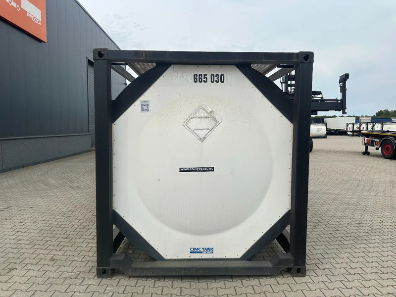 CIMC TOP: 2017, 20FT ISO, 25.030L, L4BN, UN Portable, T11, test: 10-2027 - Storage tank: picture 5 CIMC TOP: 2017, 20FT ISO, 25.030L, L4BN, UN Portable, T11, test: 10-2027 - Storage tank: picture 5