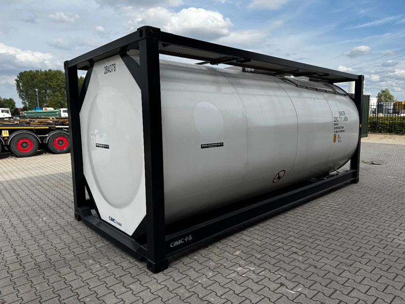 CIMC TOP: 2022, 20FT ISO, 25.030L, L4BN, UN Portable, T11, test:01 -2027 - Tank container: picture 4 CIMC TOP: 2022, 20FT ISO, 25.030L, L4BN, UN Portable, T11, test:01 -2027 - Tank container: picture 4