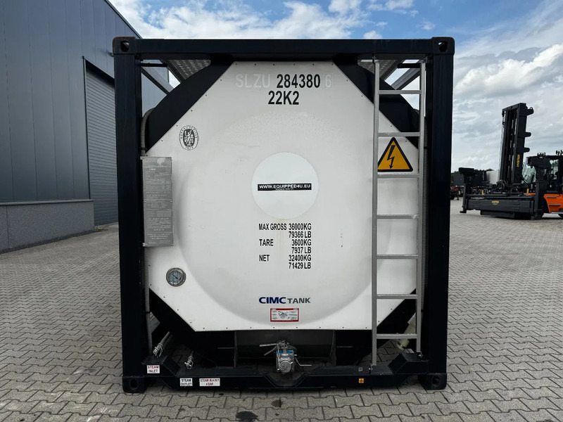 CIMC TOP: 2022, 20FT ISO, 25.030L, L4BN, UN Portable, T11, test: 09-2026 - Tank container: picture 4 CIMC TOP: 2022, 20FT ISO, 25.030L, L4BN, UN Portable, T11, test: 09-2026 - Tank container: picture 4