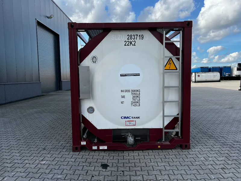 CIMC UNUSED, BOTH FOOD STUFF/CHEMICAL USE, 20FT ISO, 25.000L, L4BN, UN Portable, T11, test: 12-2026 - Storage tank: picture 5 CIMC UNUSED, BOTH FOOD STUFF/CHEMICAL USE, 20FT ISO, 25.000L, L4BN, UN Portable, T11, test: 12-2026 - Storage tank: picture 5