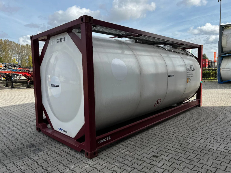 CIMC UNUSED, BOTH FOOD STUFF/CHEMICAL USE, 20FT ISO, 25.000L, L4BN, UN Portable, T11, test: 12-2026 - Storage tank: picture 4 CIMC UNUSED, BOTH FOOD STUFF/CHEMICAL USE, 20FT ISO, 25.000L, L4BN, UN Portable, T11, test: 12-2026 - Storage tank: picture 4