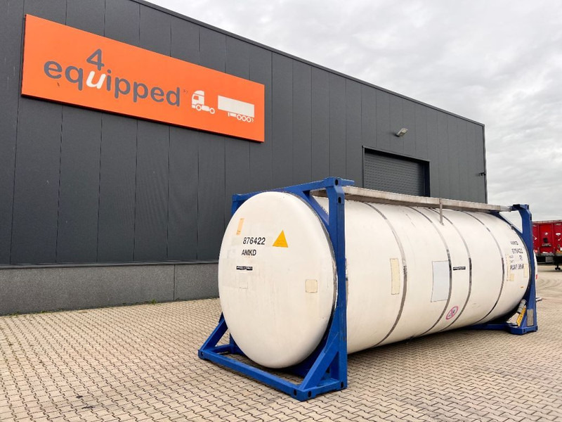 Storage tank CPV 20FT SWAPBODY 31.030L, PORTABLE, T7, 5Y- + CSC inspection: 01/2026: picture 1