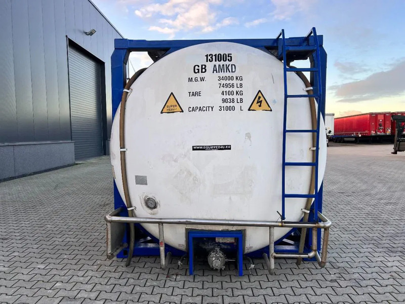 CPV 30.890L, steam heating, UN PORTABLE, T7, 5Y+CSC insp.: 02/2026 - Storage tank: picture 4 CPV 30.890L, steam heating, UN PORTABLE, T7, 5Y+CSC insp.: 02/2026 - Storage tank: picture 4