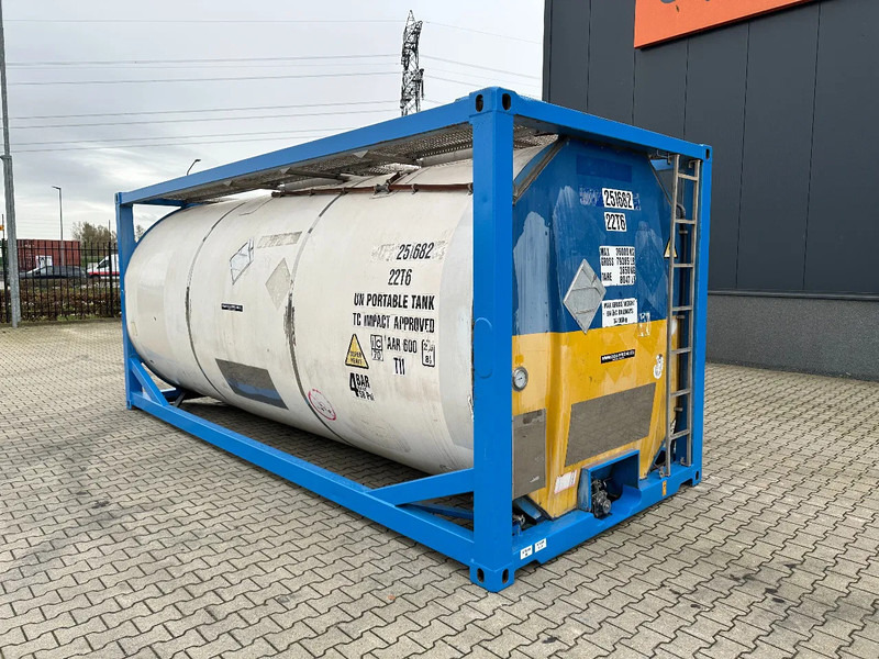 Consani 25.100L / 1-COMP, 20FT ISO, UN PORTABLE T11, 2,5Y-inspection till: 02-2028 - Storage tank: picture 4 Consani 25.100L / 1-COMP, 20FT ISO, UN PORTABLE T11, 2,5Y-inspection till: 02-2028 - Storage tank: picture 4