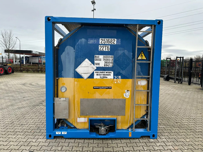 Consani 25.100L / 1-COMP, 20FT ISO, UN PORTABLE T11, 2,5Y-inspection till: 02-2028 - Storage tank: picture 5 Consani 25.100L / 1-COMP, 20FT ISO, UN PORTABLE T11, 2,5Y-inspection till: 02-2028 - Storage tank: picture 5