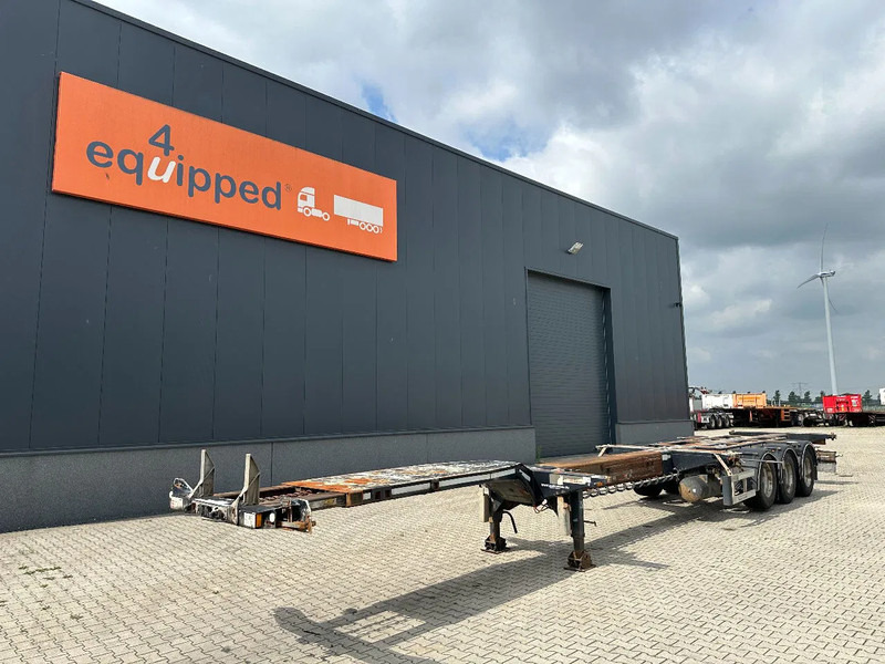 D-Tec FLEXITRAILER, 45FT HC MULTI, SAF + drum, liftaxle, NL-chassis - Container transporter/ Swap body semi-trailer: picture 1 D-Tec FLEXITRAILER, 45FT HC MULTI, SAF + drum, liftaxle, NL-chassis - Container transporter/ Swap body semi-trailer: picture 1