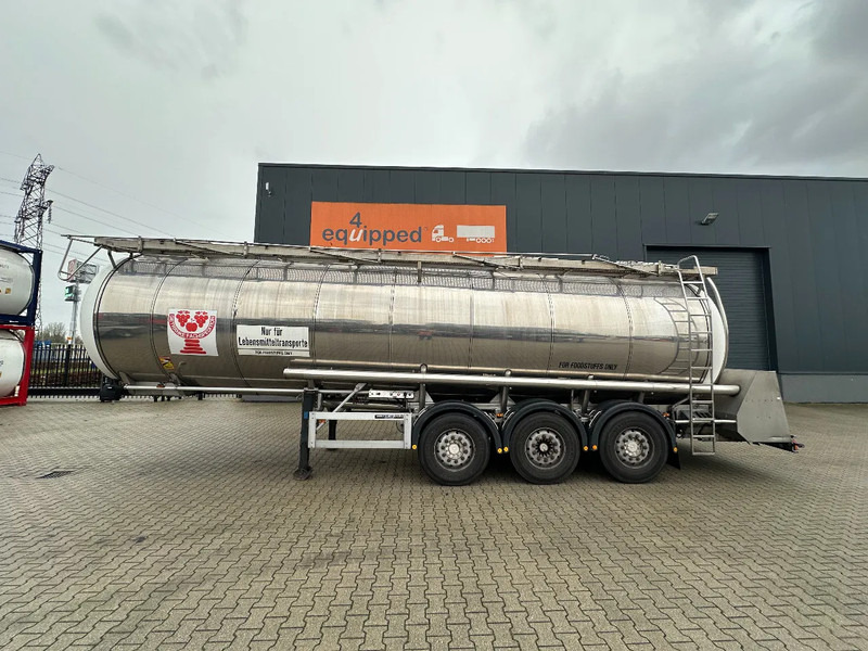 Feldbinder FOOD / LEVENSMIDDELEN / LEBENSMITTEL / 33.500L / 3-COMP / PUMP / NL-trailer / APK: 05-2026 - Tanker semi-trailer: picture 2 Feldbinder FOOD / LEVENSMIDDELEN / LEBENSMITTEL / 33.500L / 3-COMP / PUMP / NL-trailer / APK: 05-2026 - Tanker semi-trailer: picture 2