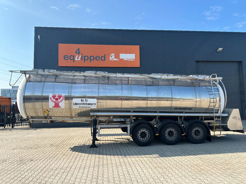 Feldbinder FOOD / LEVENSMIDDELEN / LEBENSMITTEL / 33.500L / 3-COMP / PUMP / NL-trailer / APK: 05-2026 - Tanker semi-trailer: picture 2 Feldbinder FOOD / LEVENSMIDDELEN / LEBENSMITTEL / 33.500L / 3-COMP / PUMP / NL-trailer / APK: 05-2026 - Tanker semi-trailer: picture 2