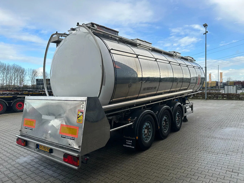 Feldbinder LEBENSMITTEL / LEVENSMIDDELEN FOOD / 33.500L / 3-COMP / PUMPE / INOX / NL-trailer / APK: 07-2026 - Tanker semi-trailer: picture 3 Feldbinder LEBENSMITTEL / LEVENSMIDDELEN FOOD / 33.500L / 3-COMP / PUMPE / INOX / NL-trailer / APK: 07-2026 - Tanker semi-trailer: picture 3
