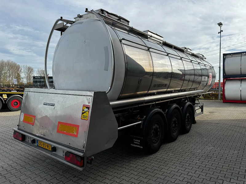 Feldbinder LEBENSMITTEL / LEVENSMIDDELEN FOOD / 33.500L / 3-COMP / PUMPE / INOX / NL-trailer / APK: 10-2026 - Tanker semi-trailer: picture 3 Feldbinder LEBENSMITTEL / LEVENSMIDDELEN FOOD / 33.500L / 3-COMP / PUMPE / INOX / NL-trailer / APK: 10-2026 - Tanker semi-trailer: picture 3