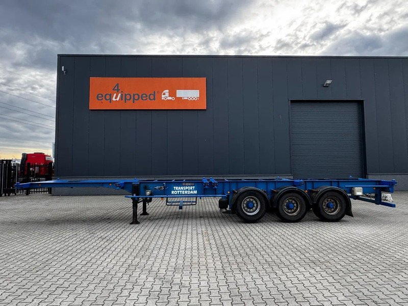 Groenewegen 40FT-chassis / liftaxle / drumbrakes / NL-Chassis - Container transporter/ Swap body semi-trailer: picture 2 Groenewegen 40FT-chassis / liftaxle / drumbrakes / NL-Chassis - Container transporter/ Swap body semi-trailer: picture 2