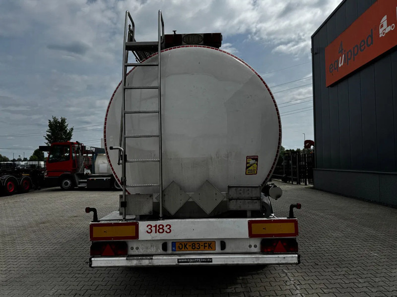 Indox 37.500L / 1-COMP /4-BAFFELS, ADR, L4BH, INOX, NL, APK/ADR till 10/2025, new SAF axles, ALCOA, 2x available - Tanker semi-trailer: picture 4 Indox 37.500L / 1-COMP /4-BAFFELS, ADR, L4BH, INOX, NL, APK/ADR till 10/2025, new SAF axles, ALCOA, 2x available - Tanker semi-trailer: picture 4