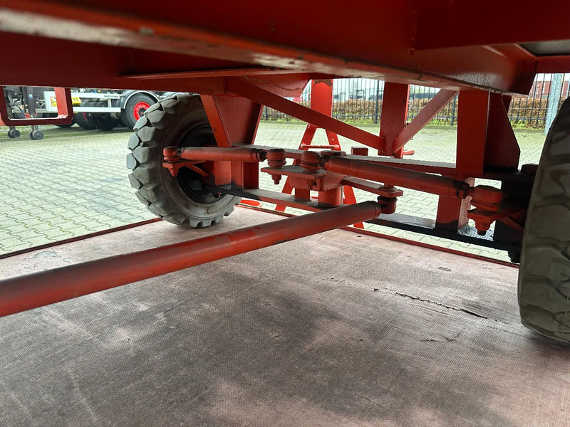 Material handling equipment Mafi stack of 2x double-steered and connectable heavy-duty trailers with 6000kg loading capacity, 9x available: picture 9