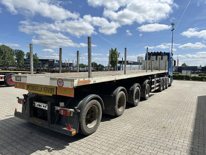Nooteboom OVB-73-04, 73 tons Ballast trailer, 4 axles, 3 hydraulic steering axles - Dropside/ Flatbed semi-trailer: picture 4 Nooteboom OVB-73-04, 73 tons Ballast trailer, 4 axles, 3 hydraulic steering axles - Dropside/ Flatbed semi-trailer: picture 4