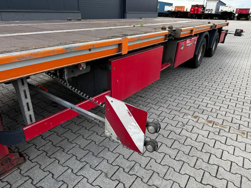 RUFA MEGA PLATFORM / LENKACHSE/ 12 TWISTLOCKS 1x 40FT + 2x 20FT (HECKBÜNDIG) / BPW / SCHEIBE/ GALVANISIERT/ RUNGENTASCHEN - Dropside/ Flatbed semi-trailer: picture 3 RUFA MEGA PLATFORM / LENKACHSE/ 12 TWISTLOCKS 1x 40FT + 2x 20FT (HECKBÜNDIG) / BPW / SCHEIBE/ GALVANISIERT/ RUNGENTASCHEN - Dropside/ Flatbed semi-trailer: picture 3
