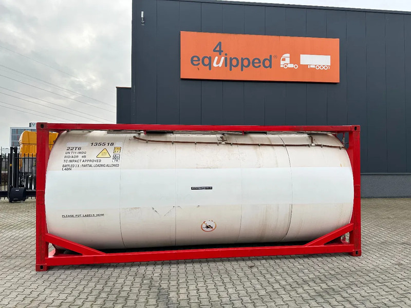 SINGAMAS 20FT ISO, 26.000L/1-COMP/3 BAFFELS/3 manholes, 5Y inspection: 06/2027 - Tank container: picture 2 SINGAMAS 20FT ISO, 26.000L/1-COMP/3 BAFFELS/3 manholes, 5Y inspection: 06/2027 - Tank container: picture 2