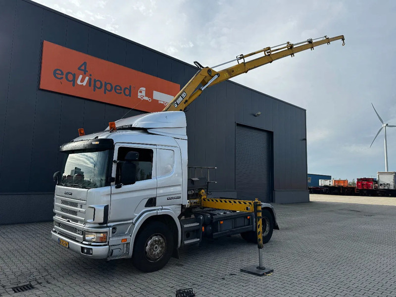 Scania P114-340 + HIAB 19-5 crane + remote / Euro-3 / 3 pedals / NL-truck / APK: 12-2025 - Crane truck: picture 3 Scania P114-340 + HIAB 19-5 crane + remote / Euro-3 / 3 pedals / NL-truck / APK: 12-2025 - Crane truck: picture 3
