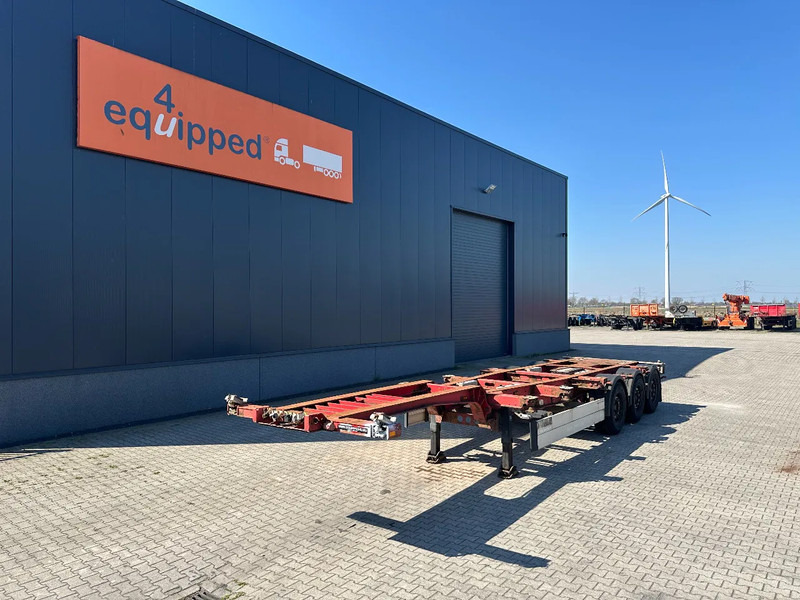 Schmitz Cargobull 40FT HC-chassis, disc, liftaxle, extendable at the rear - Container transporter/ Swap body semi-trailer: picture 3 Schmitz Cargobull 40FT HC-chassis, disc, liftaxle, extendable at the rear - Container transporter/ Swap body semi-trailer: picture 3