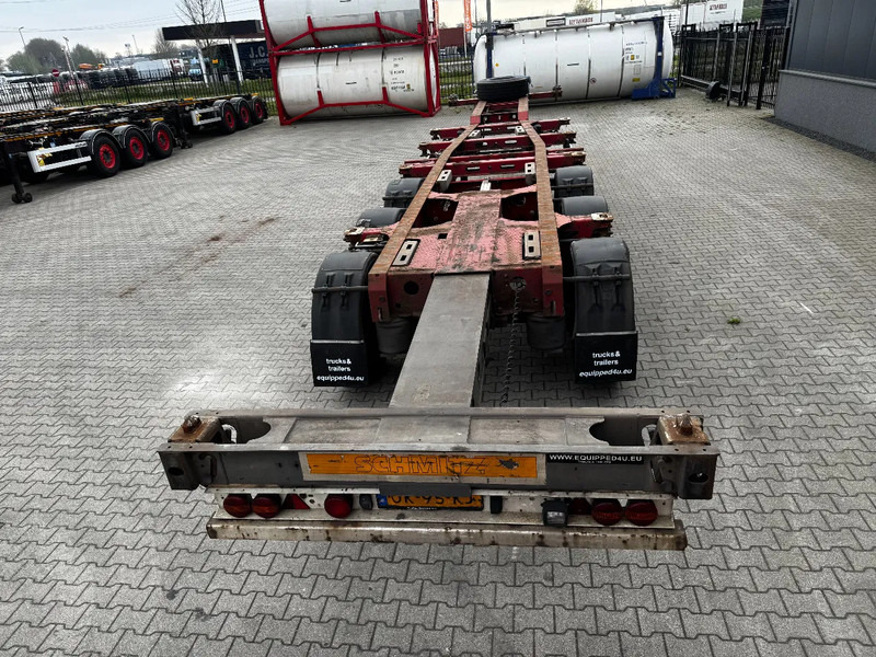 Schmitz Cargobull 40FT HC-chassis, disc, liftaxle, extendable at the rear, WITH WORK!!! - Container transporter/ Swap body semi-trailer: picture 5 Schmitz Cargobull 40FT HC-chassis, disc, liftaxle, extendable at the rear, WITH WORK!!! - Container transporter/ Swap body semi-trailer: picture 5
