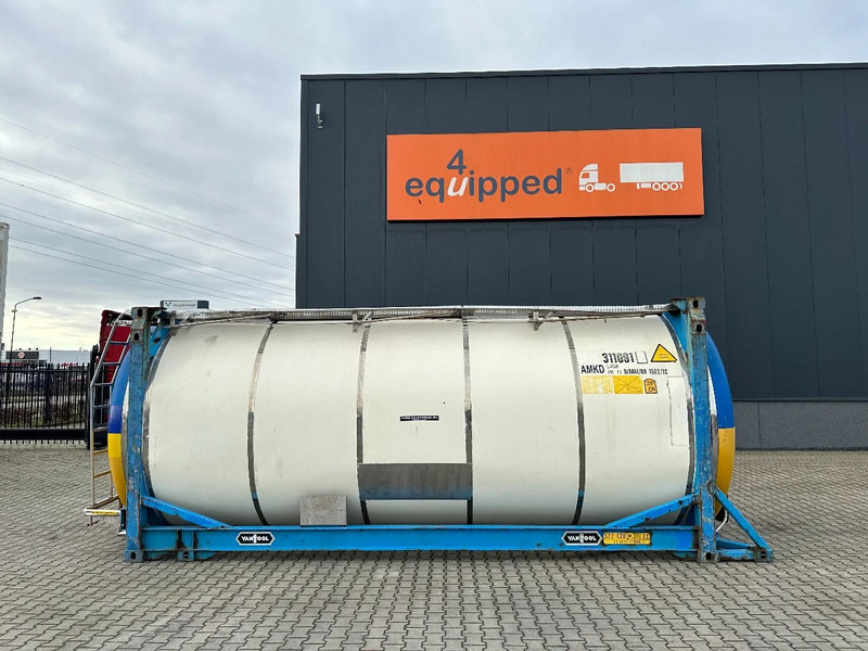 Van Hool 20FT SWAPBODY 30.800L, UN PORTABLE, T7, 2,5Y inspection: 11/2025 - Storage tank: picture 2 Van Hool 20FT SWAPBODY 30.800L, UN PORTABLE, T7, 2,5Y inspection: 11/2025 - Storage tank: picture 2