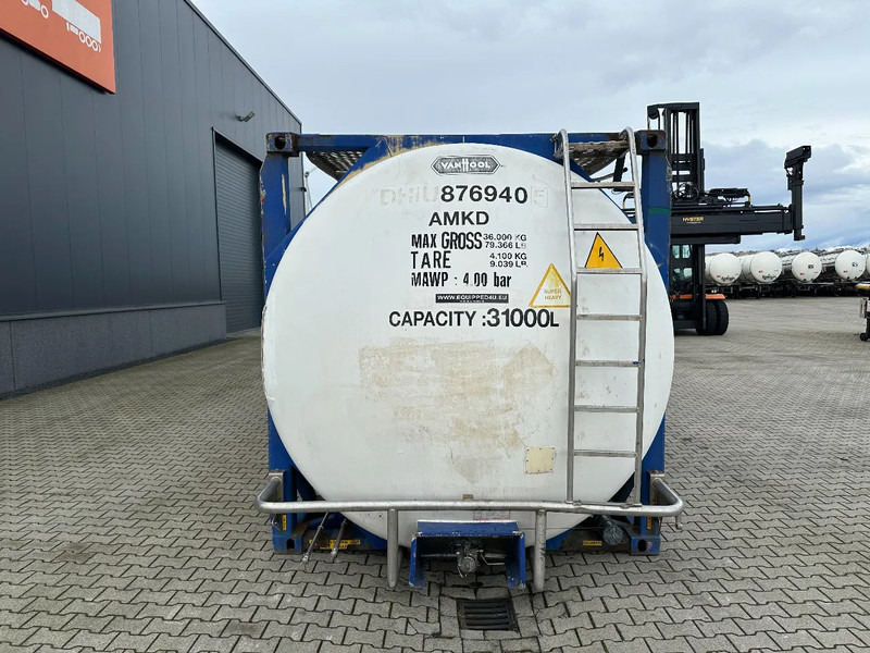 Van Hool 20FT SWAPBODY 30.900L, UN PORTABLE T11, 5Y inspection: 05-2028 - Storage tank: picture 2 Van Hool 20FT SWAPBODY 30.900L, UN PORTABLE T11, 5Y inspection: 05-2028 - Storage tank: picture 2