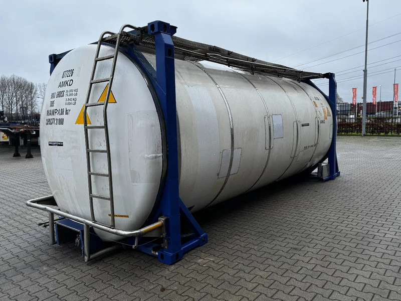Van Hool 20FT SWAPBODY 30.900L, UN PORTABLE T11, 5Y inspection: 07-2026 - Storage tank: picture 5 Van Hool 20FT SWAPBODY 30.900L, UN PORTABLE T11, 5Y inspection: 07-2026 - Storage tank: picture 5