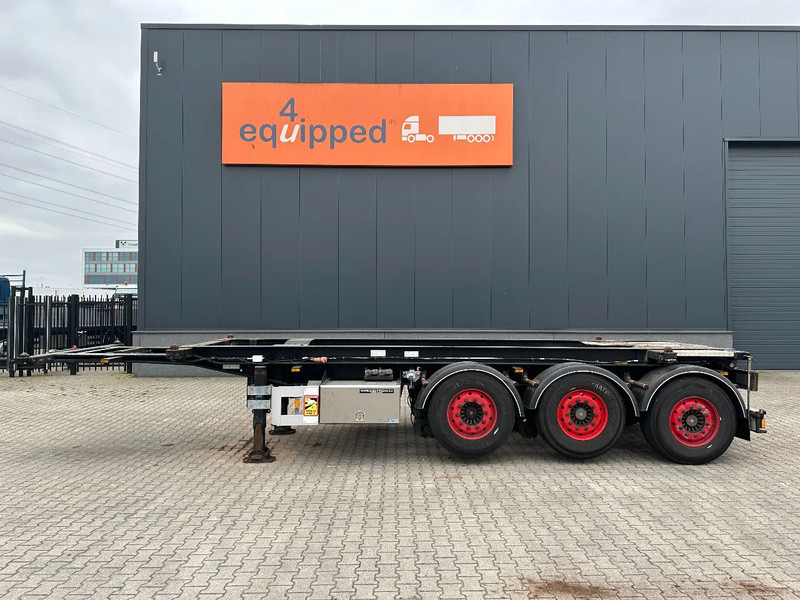 Van Hool 20FT Tipping-chassis, ADR (EX/II, EX/III, FL, AT, OX), SAF, 2 liftaxles - Container transporter/ Swap body semi-trailer: picture 3 Van Hool 20FT Tipping-chassis, ADR (EX/II, EX/III, FL, AT, OX), SAF, 2 liftaxles - Container transporter/ Swap body semi-trailer: picture 3