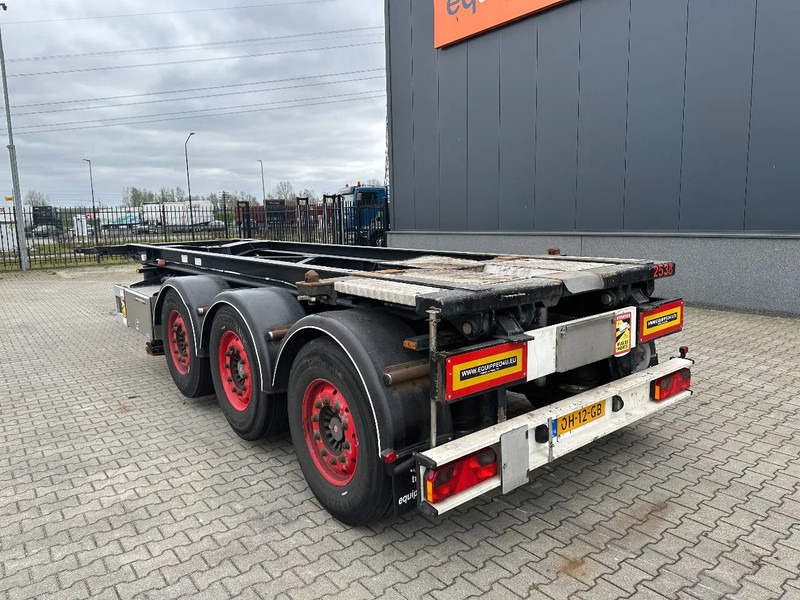 Van Hool 20FT Tipping-chassis, ADR (EX/II, EX/III, FL, AT, OX), SAF, 2 liftaxles - Container transporter/ Swap body semi-trailer: picture 4 Van Hool 20FT Tipping-chassis, ADR (EX/II, EX/III, FL, AT, OX), SAF, 2 liftaxles - Container transporter/ Swap body semi-trailer: picture 4