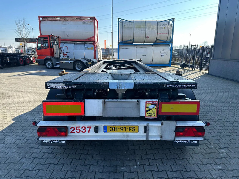 Van Hool 20FT Tipping-chassis, ADR (EX/II, EX/III, FL, AT), SAF, 2 liftaxles - Container transporter/ Swap body semi-trailer: picture 4 Van Hool 20FT Tipping-chassis, ADR (EX/II, EX/III, FL, AT), SAF, 2 liftaxles - Container transporter/ Swap body semi-trailer: picture 4