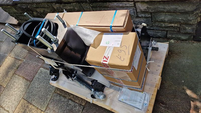 Zuidberg Frontzapfwelle zum Case IH PUMA (CVX) / Steyr CVT - Spare parts for Agricultural machinery: picture 2 Zuidberg Frontzapfwelle zum Case IH PUMA (CVX) / Steyr CVT - Spare parts for Agricultural machinery: picture 2