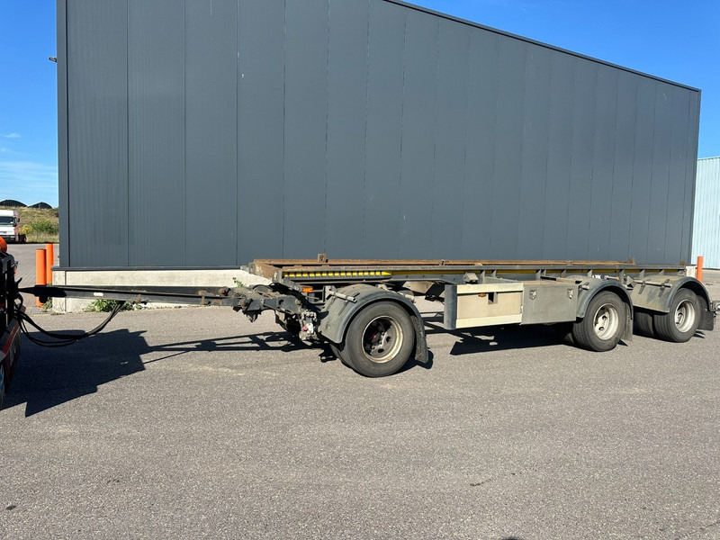 AJK AET - 30T CONTAINERAANHANGER - SAF - DISC BRAKES - AIR SUSP. - GOOD TIRES - TÜV 15-03-2026 - SmartBoard - BELGISCHE PAPIEREN - Container transporter/ Swap body trailer: picture 1 AJK AET - 30T CONTAINERAANHANGER - SAF - DISC BRAKES - AIR SUSP. - GOOD TIRES - TÜV 15-03-2026 - SmartBoard - BELGISCHE PAPIEREN - Container transporter/ Swap body trailer: picture 1