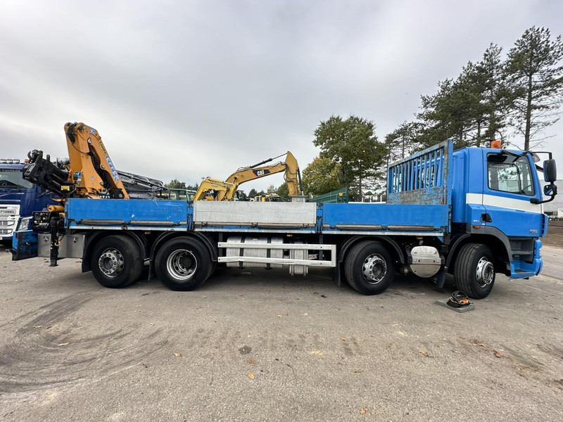 DAF CF 85.360 8x2 PLATFORM 7m35 + CRANE EFFER 165-3S + RADIO - MANUAL GEARBOX ZF - EURO 5 - BE TRUCK - Crane truck: picture 5 DAF CF 85.360 8x2 PLATFORM 7m35 + CRANE EFFER 165-3S + RADIO - MANUAL GEARBOX ZF - EURO 5 - BE TRUCK - Crane truck: picture 5