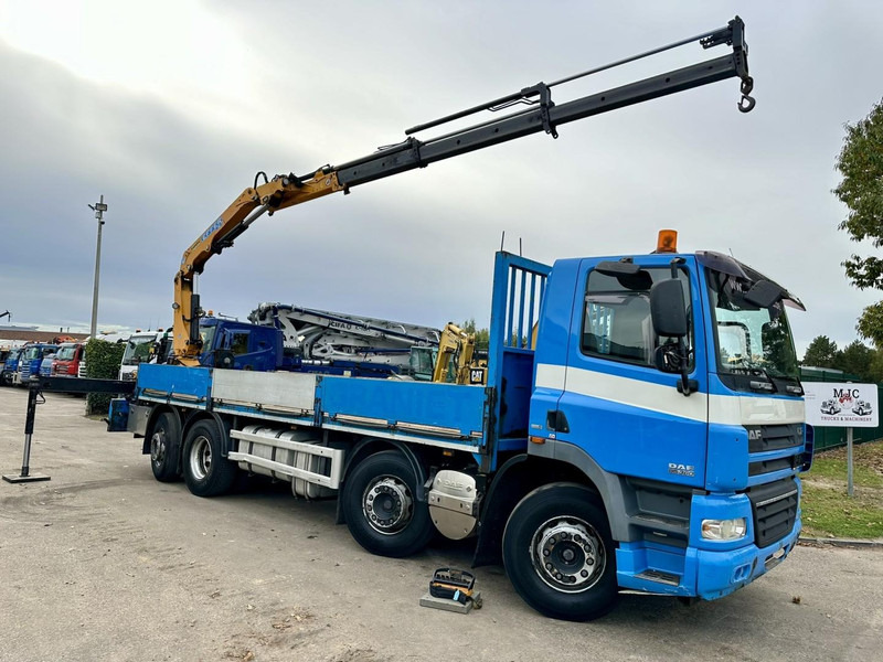 DAF CF 85.360 8x2 PRITSCHE 7m35 + KRAN EFFER 165-3S + RADIO - MANUAL GEARBOX ZF - EURO 5 - BE TRUCK - Dropside/ Flatbed truck, Crane truck: picture 2 DAF CF 85.360 8x2 PRITSCHE 7m35 + KRAN EFFER 165-3S + RADIO - MANUAL GEARBOX ZF - EURO 5 - BE TRUCK - Dropside/ Flatbed truck, Crane truck: picture 2