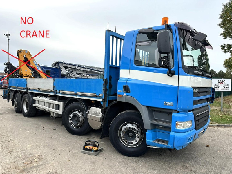 DAF CF 85.360 8x2 (no crane!) - MANUAL GEARBOX ZF - EURO 5 - BE TRUCK - Dropside/ Flatbed truck: picture 1 DAF CF 85.360 8x2 (no crane!) - MANUAL GEARBOX ZF - EURO 5 - BE TRUCK - Dropside/ Flatbed truck: picture 1