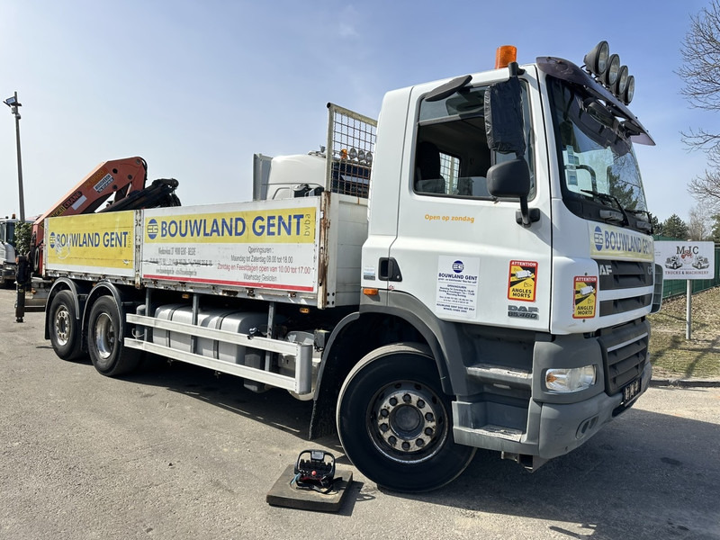 DAF CF 85.460 6x2 LIFT+LENK ACHSE + KRAN PALFINGER PK 18500 (3x) + RADIO + ROTATOR - EURO 5 - AS TRONIC - BE TRUCK - Dropside/ Flatbed truck, Crane truck: picture 1 DAF CF 85.460 6x2 LIFT+LENK ACHSE + KRAN PALFINGER PK 18500 (3x) + RADIO + ROTATOR - EURO 5 - AS TRONIC - BE TRUCK - Dropside/ Flatbed truck, Crane truck: picture 1