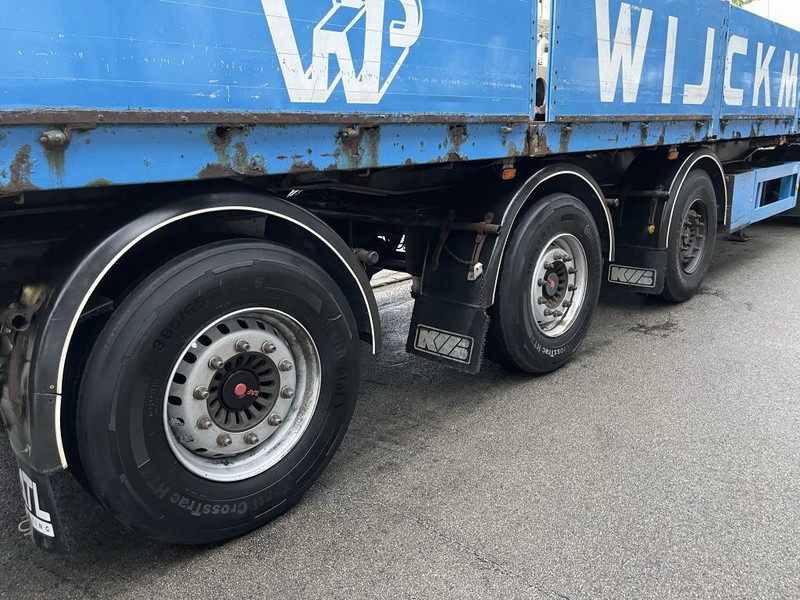 Dropside/ Flatbed semi-trailer Kwb STEENOPLEGGER KRAAN HIAB R130-F2 - 2x EXT + ROTATOR -  2x STUURASSEN - SCHIJFREMMEN - SAF ASSEN: picture 19