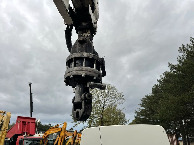 Dropside/ Flatbed semi-trailer Kwb STEENOPLEGGER KRAAN HIAB R130-F2 - 2x EXT + ROTATOR -  2x STUURASSEN - SCHIJFREMMEN - SAF ASSEN: picture 9