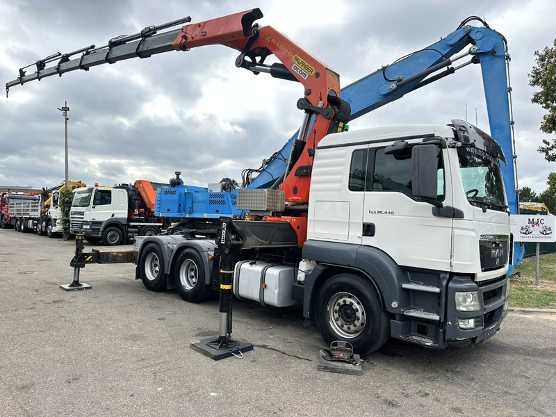 MAN TGS 26.440 6X4 + (22m) CRANE PALFINGER PK62002 E 6x H + 1ME - RETARDER - EURO 5 - BE TRUCK - Crane truck: picture 1 MAN TGS 26.440 6X4 + (22m) CRANE PALFINGER PK62002 E 6x H + 1ME - RETARDER - EURO 5 - BE TRUCK - Crane truck: picture 1