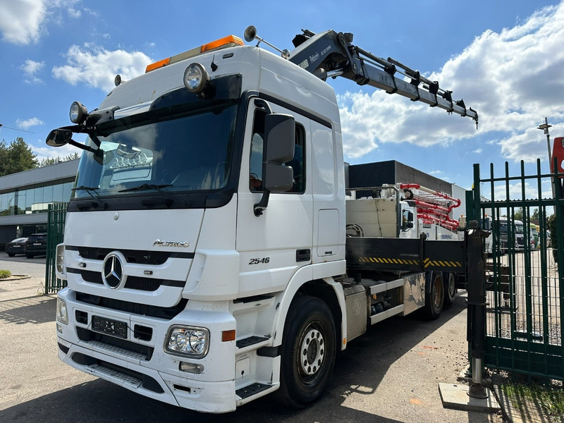 Mercedes-Benz ACTROS 2546 6x2 + CRANE HIAB 422 EP-6 HIPRO - *415.000km* - PLATFORM 6m50 - LIFT AXLE - MP 3 - EURO 5 - BELGIAN PAPERS - Crane truck: picture 3 Mercedes-Benz ACTROS 2546 6x2 + CRANE HIAB 422 EP-6 HIPRO - *415.000km* - PLATFORM 6m50 - LIFT AXLE - MP 3 - EURO 5 - BELGIAN PAPERS - Crane truck: picture 3