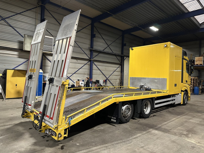 Tow truck Mercedes-Benz ACTROS 2745 6x2 OPRIJWAGEN / AUTOTRANSPORTER / MACHINE TRANSPORTER - WINCH - 6m10 - EURO 5 - LIFT AXLE - HYDR RAMPS - NL TRUCK: picture 7