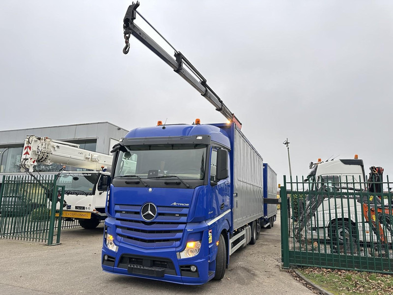 Mercedes-Benz Actros 2645 6x2 105m³ JUMBO + RETARDER + KRAN PALFINGER PK 19.001 SLD (4x) + RADIO - *FULL AIR* - FRIGO - EURO 6 - SAF AXLES - BELGIAN TRUCK - Box truck: picture 4 Mercedes-Benz Actros 2645 6x2 105m³ JUMBO + RETARDER + KRAN PALFINGER PK 19.001 SLD (4x) + RADIO - *FULL AIR* - FRIGO - EURO 6 - SAF AXLES - BELGIAN TRUCK - Box truck: picture 4