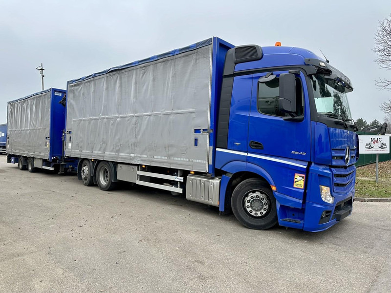 Mercedes-Benz Actros 2645 6x2 105m³ JUMBO + RETARDER + KRAN PALFINGER PK 19.001 SLD (4x) + RADIO - *FULL AIR* - FRIGO - EURO 6 - SAF AXLES - BELGIAN TRUCK - Box truck: picture 1 Mercedes-Benz Actros 2645 6x2 105m³ JUMBO + RETARDER + KRAN PALFINGER PK 19.001 SLD (4x) + RADIO - *FULL AIR* - FRIGO - EURO 6 - SAF AXLES - BELGIAN TRUCK - Box truck: picture 1