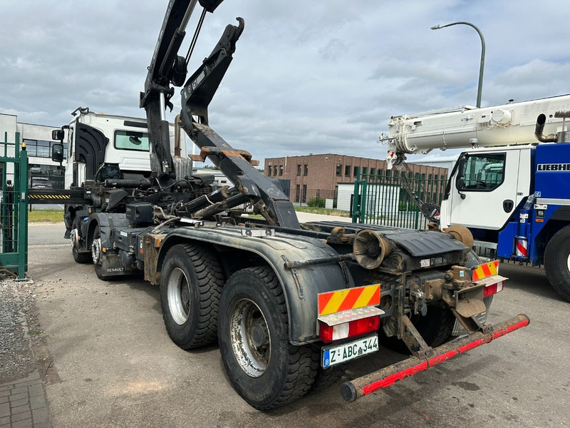Renault C460 8x4 HOOKLIFT + CRANE HIAB 288 E-6 HIDUO - RADIO - 5/6 F - STEEL SPRING / HUB REDUCTION - Crane truck: picture 5 Renault C460 8x4 HOOKLIFT + CRANE HIAB 288 E-6 HIDUO - RADIO - 5/6 F - STEEL SPRING / HUB REDUCTION - Crane truck: picture 5