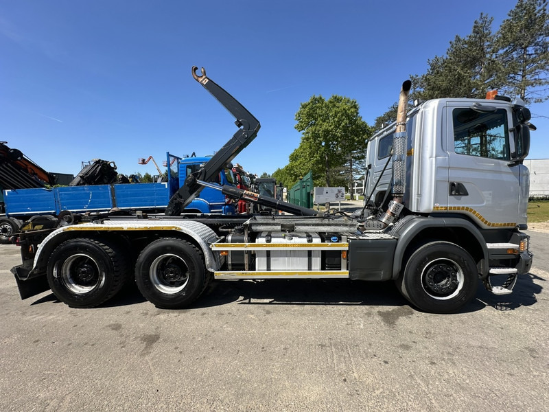 Scania G450 6x4 HAAKSYSTEEM AJK 20T - 5760mm - 3m90 WB - BLADVERING / NAAFREDUCTIE - EURO 6 - BE TRUCK - Hook lift truck: picture 4 Scania G450 6x4 HAAKSYSTEEM AJK 20T - 5760mm - 3m90 WB - BLADVERING / NAAFREDUCTIE - EURO 6 - BE TRUCK - Hook lift truck: picture 4